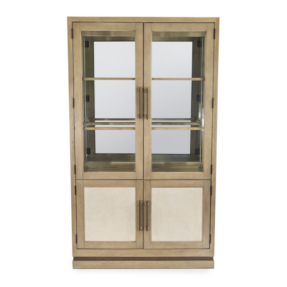 Rio Vista - Bunching Curio with Reversible Panels and Touch Lighting - Muted. Picture 2