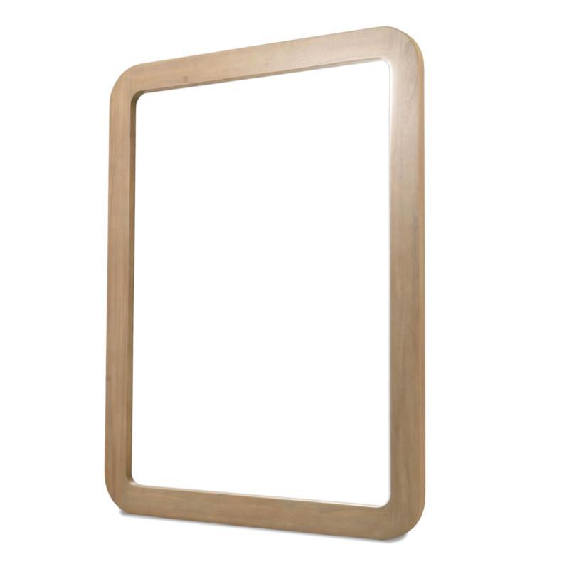 Monterey - Rectangular Wall Mirror - Sandstone Finish. Picture 4