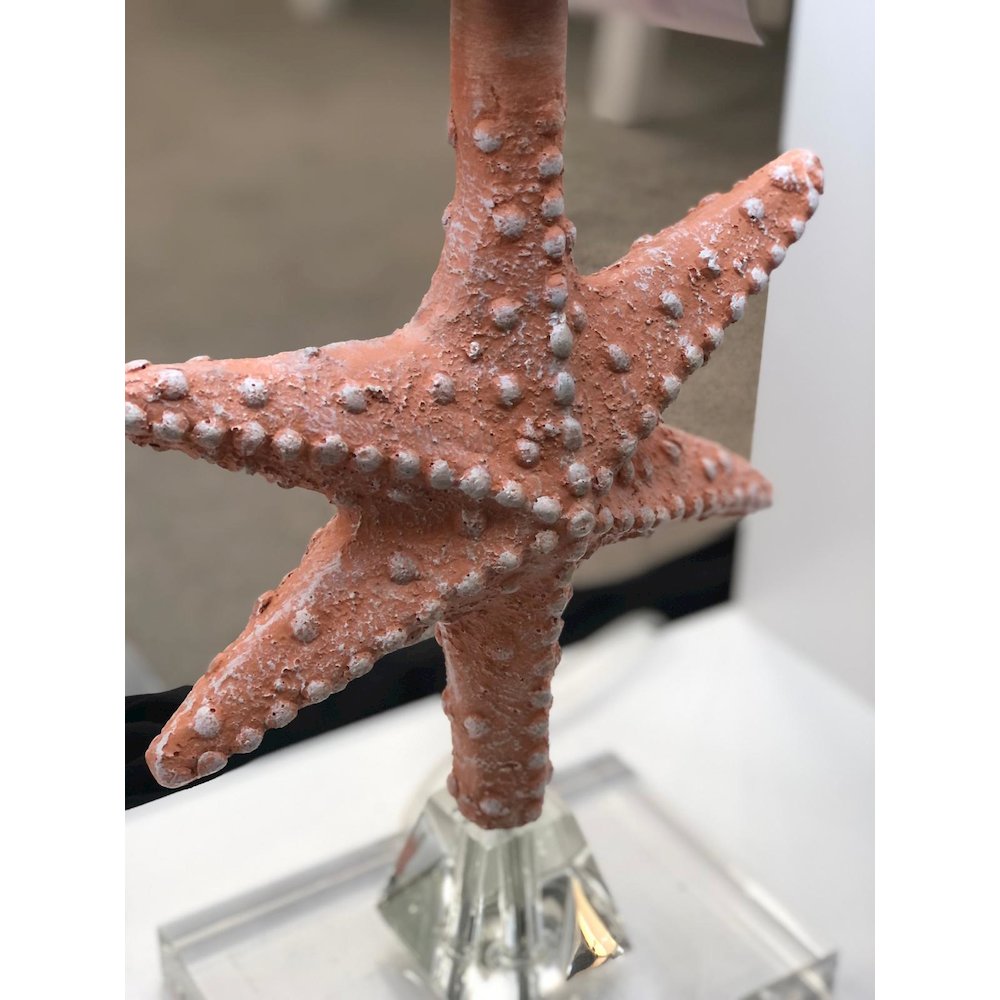 Patrick - 28" Starfish with Crystal Base - Set of 2 - Natural Finish. Picture 3