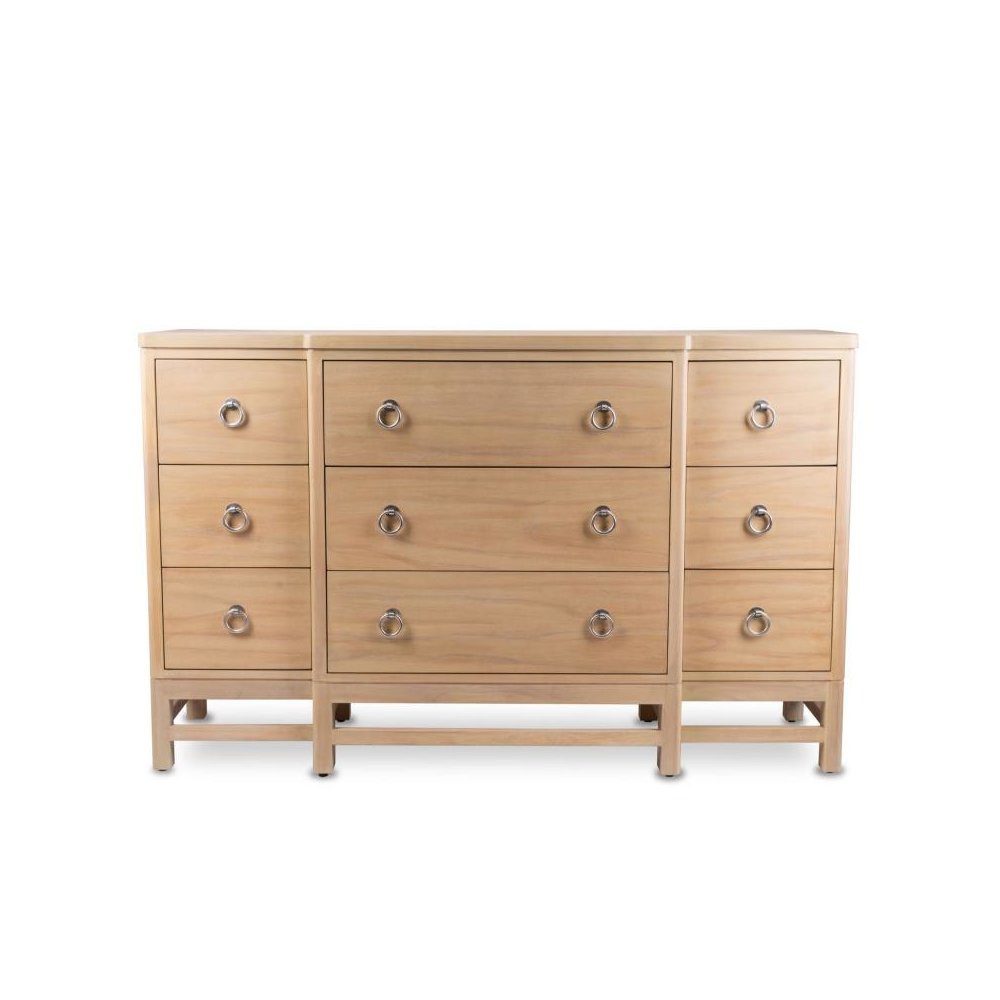 Monterey - 9 Drawer Dresser - Sandstone Finish. Picture 1