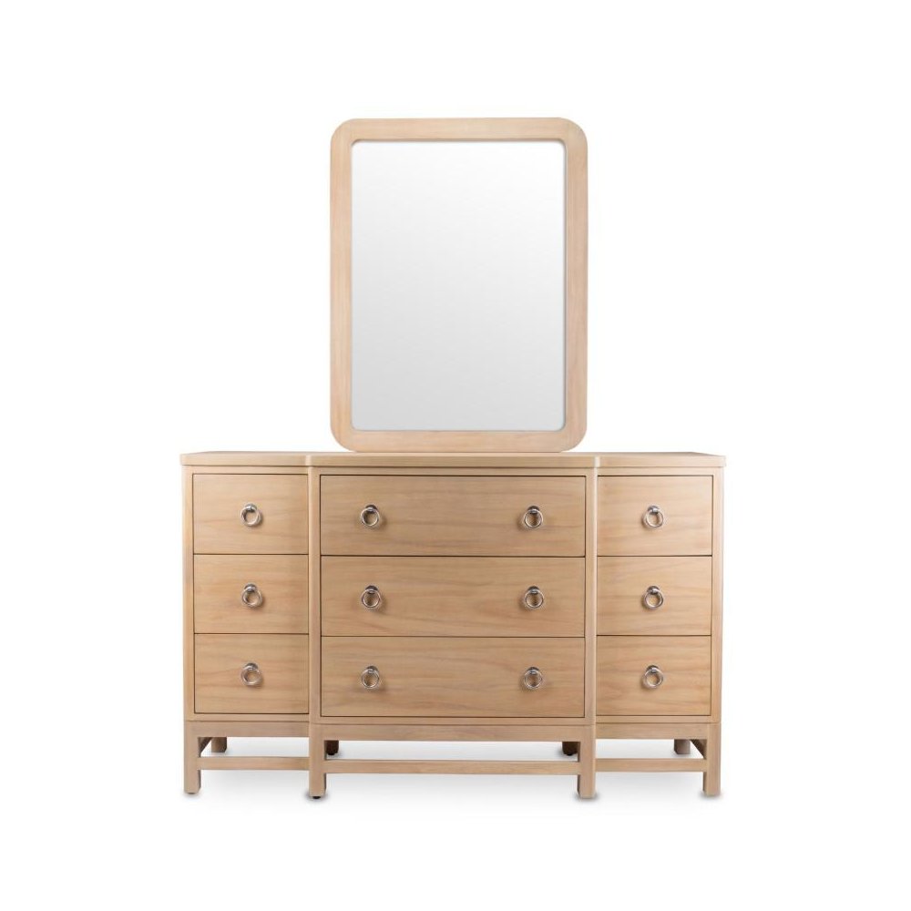 Monterey - 9 Drawer Dresser - Sandstone Finish. Picture 7