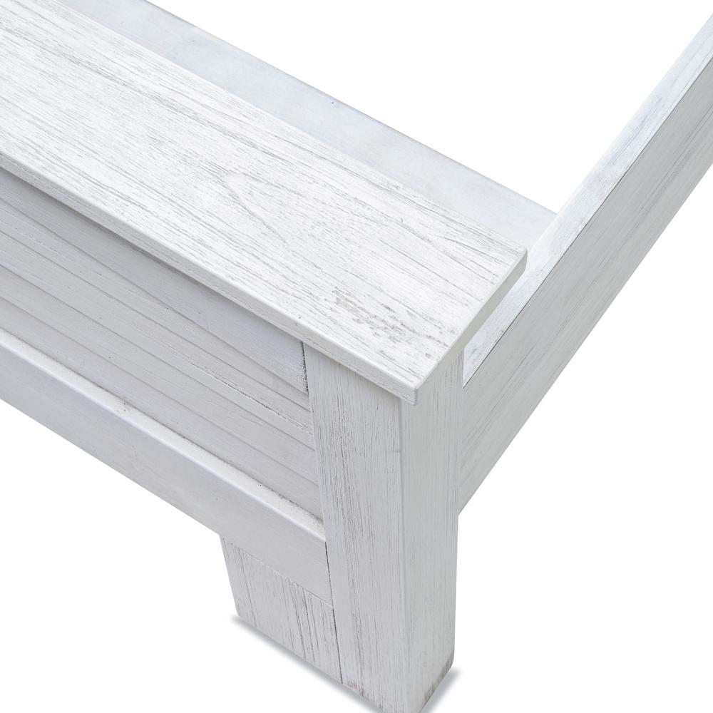 Surfside - Bed - Queen - Weathered White Finish. Picture 2