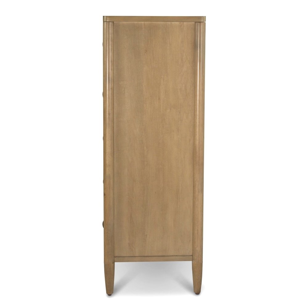 Chatham 5 Drawer Chest. Warm Maple Finish. Picture 4