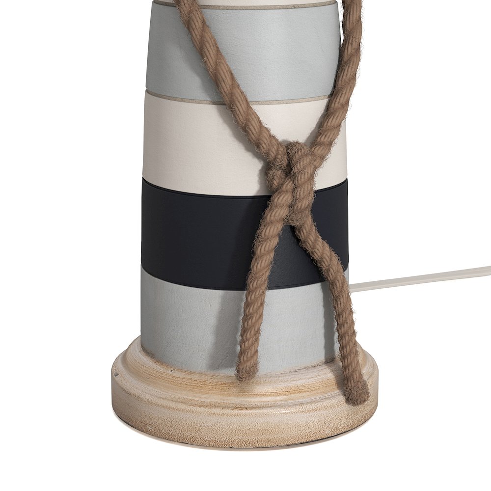 Buoy 27" Poly Coastal Table Lamp, Tri-color, (Set of 2). Picture 5