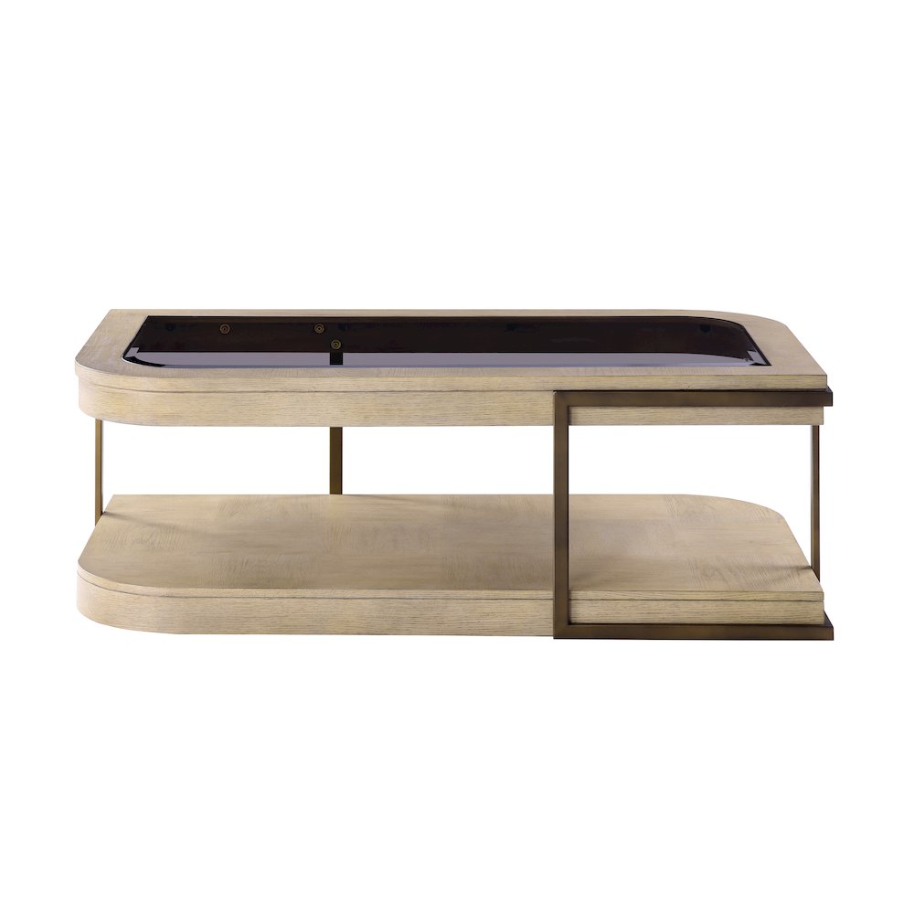 Rio Vista - Coffee Table - Muted Earth Tones and Clay Finish. Picture 2