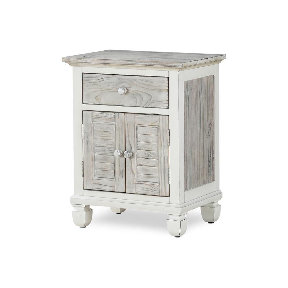 Islamorada 1-Drawer / 2-Door Nightstand. Picture 1