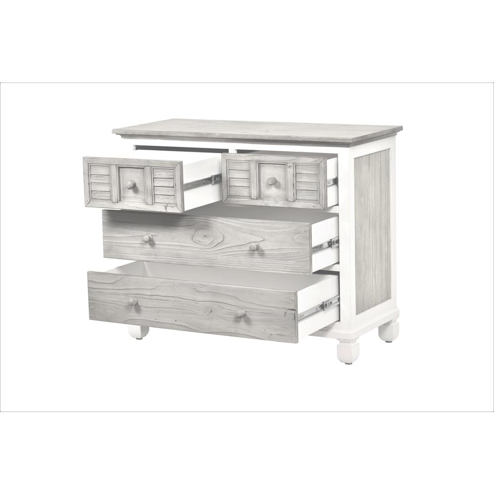 Islamorada 4 Drawer Chest / Single Chest. Picture 3