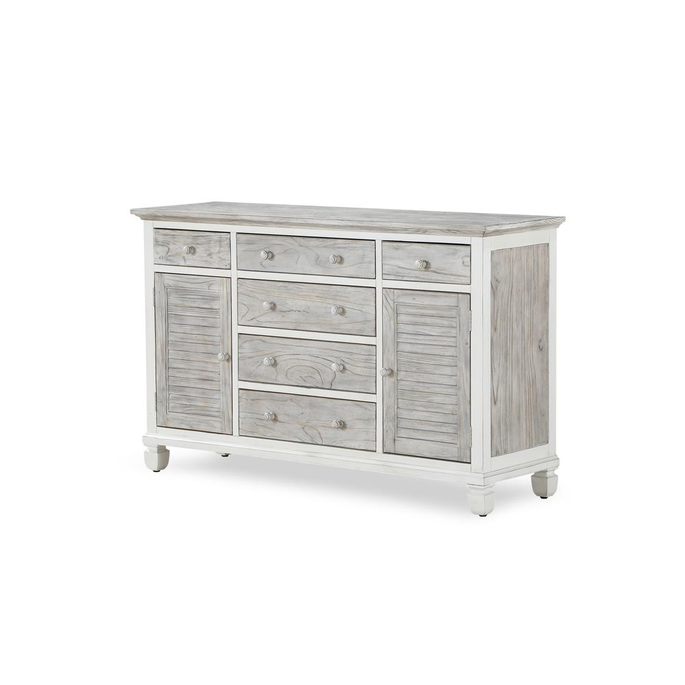 Islamorada 6-Drawer / 2-Door Dresser. Picture 5