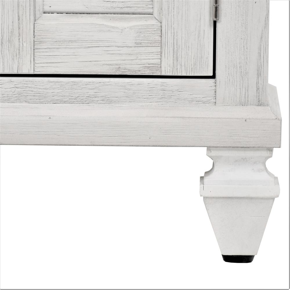 Surfside - 1 Drawer and 2 Door Nightstand with Power Strip and USB-A Port. Picture 8