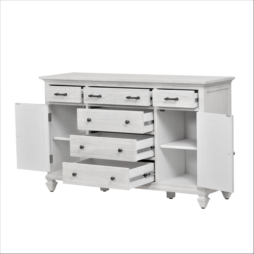 Surfside 6-Drawer / 2-Door Dresser. Picture 1
