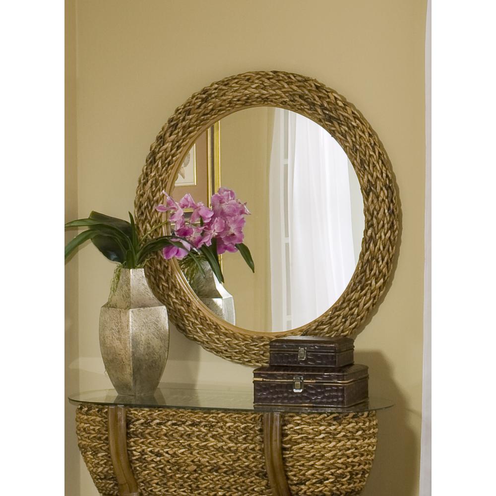 Maui 36" Round Mirror. Picture 4