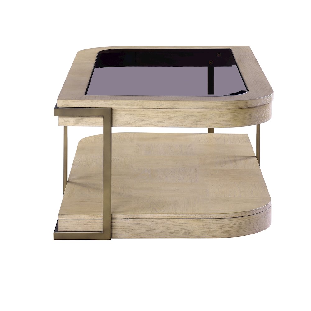 Rio Vista - Coffee Table - Muted Earth Tones and Clay Finish. Picture 3