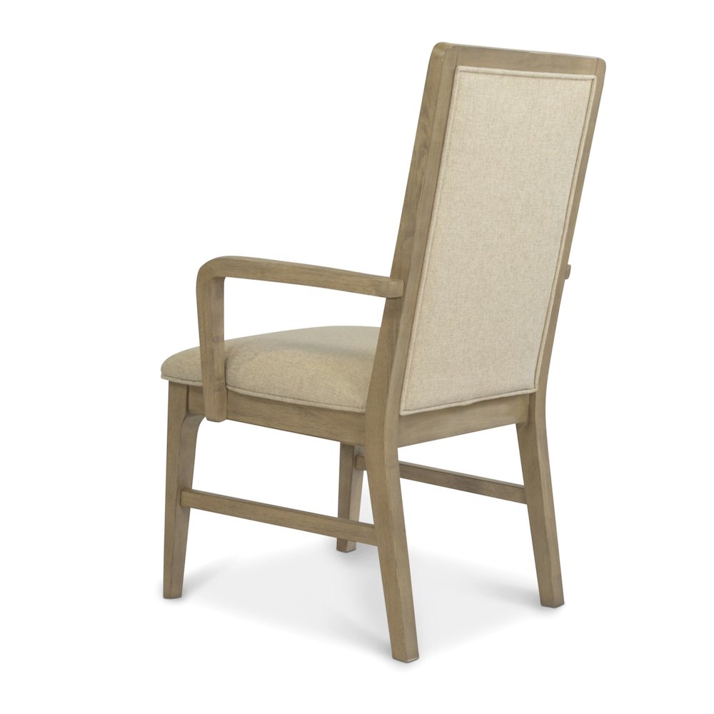 Rio Vista - Upholstered Arm Chair - Set of 2 - Muted Earth Tones and Clay. Picture 3