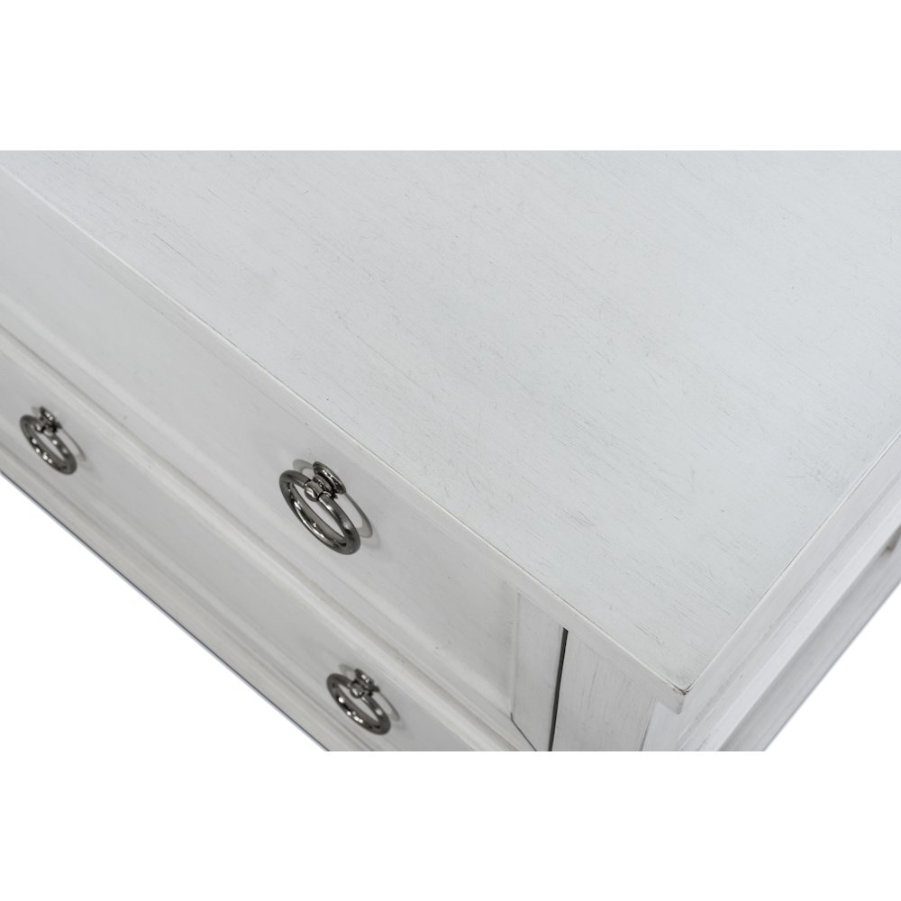 Point Breeze - 2 Drawer Nightstand with Power Strip, USB-A and USB-C Port. Picture 6