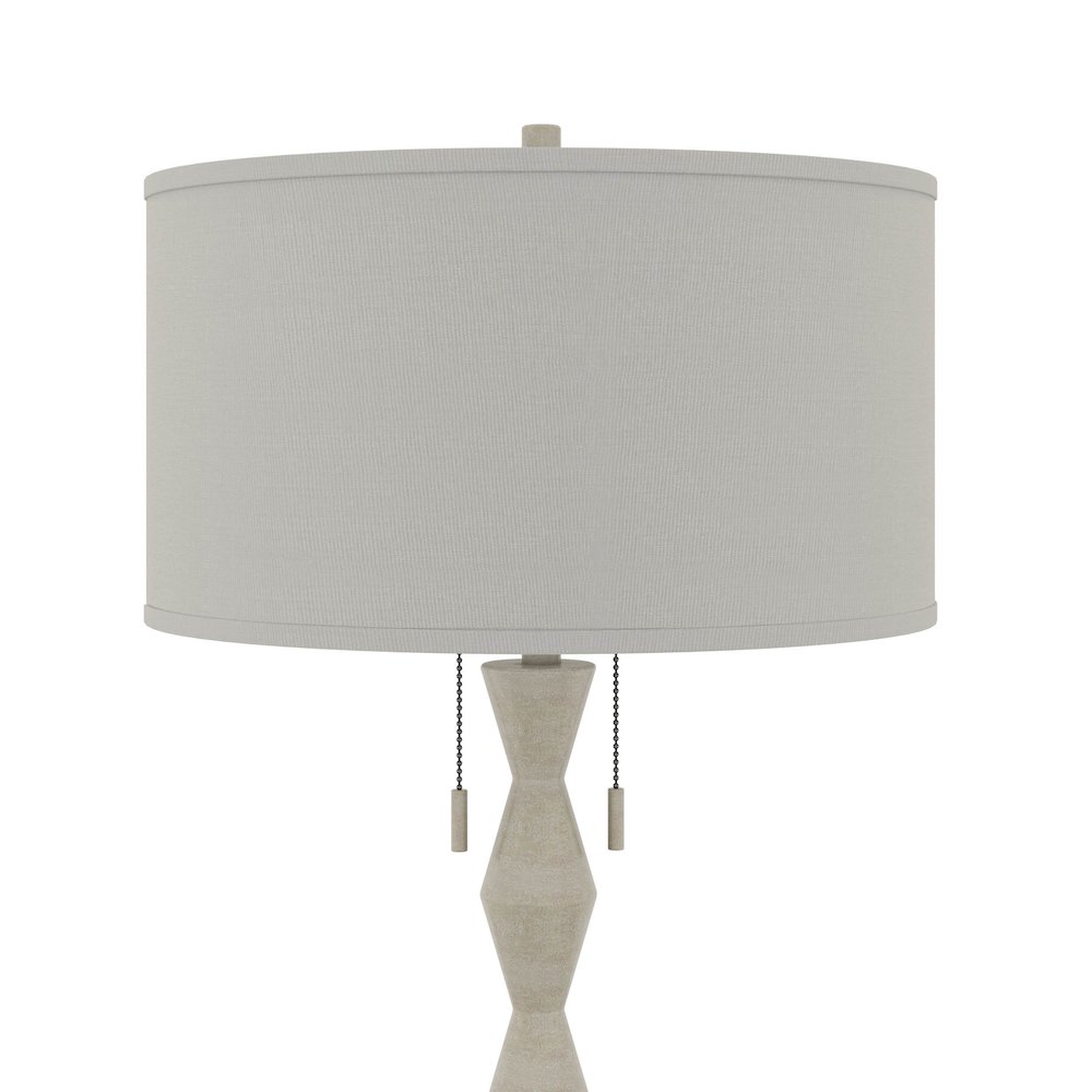 Zenith - 66" Floor Lamp - White Finish. Picture 2