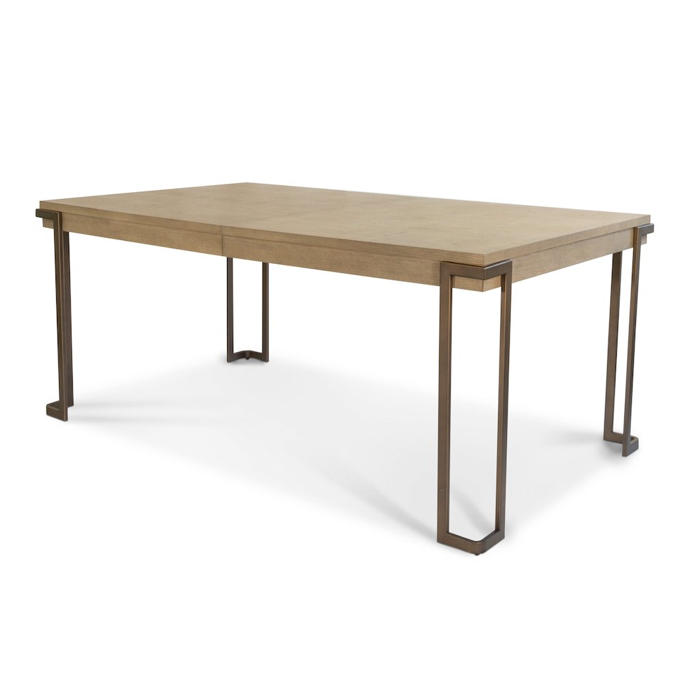 Rio Vista - 68" Rectangular Extendable Dining Table with 18" Self Storing Leaf. Picture 7