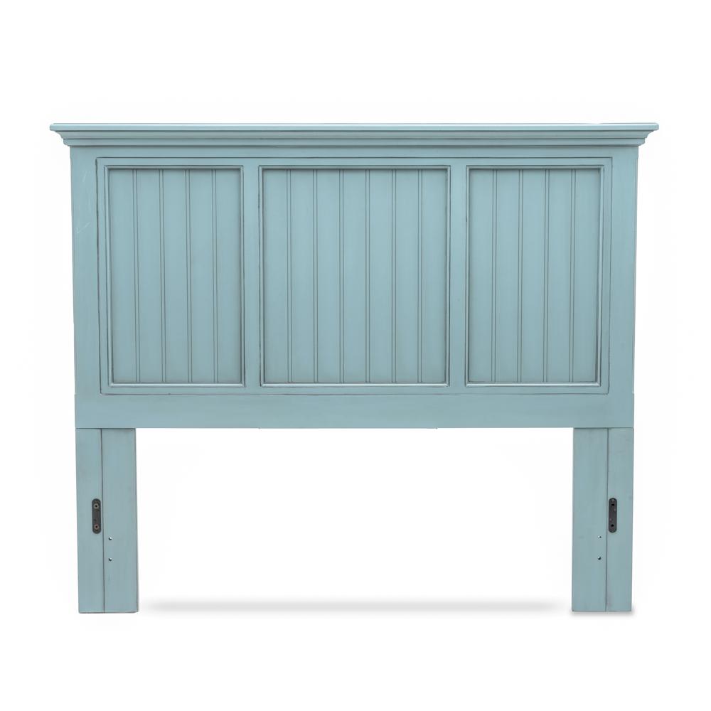 Monaco - Headboard - Queen - Bleu Finish. Picture 1