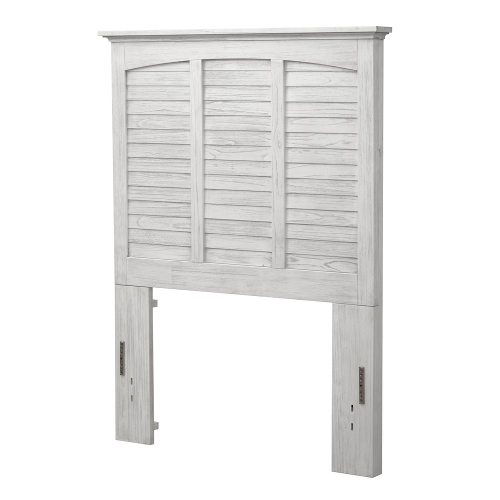 Surfside - Headboard - Twin - Weathered White Finish. Picture 1