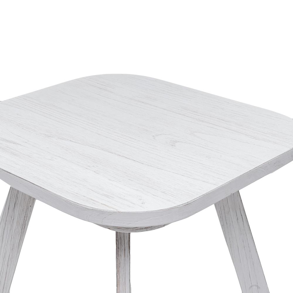 Surfside - End Table - Weathered White Finish. Picture 5