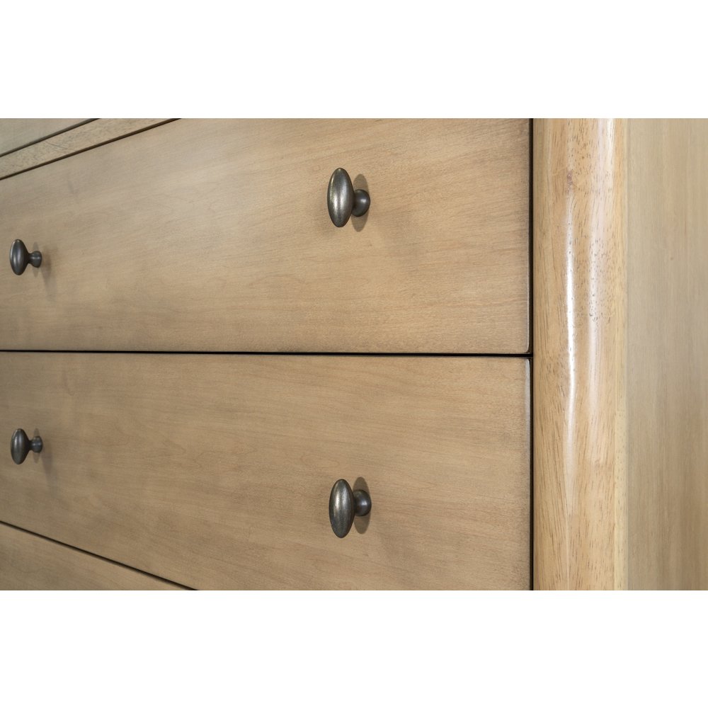 Chatham 5 Drawer Chest. Warm Maple Finish. Picture 5