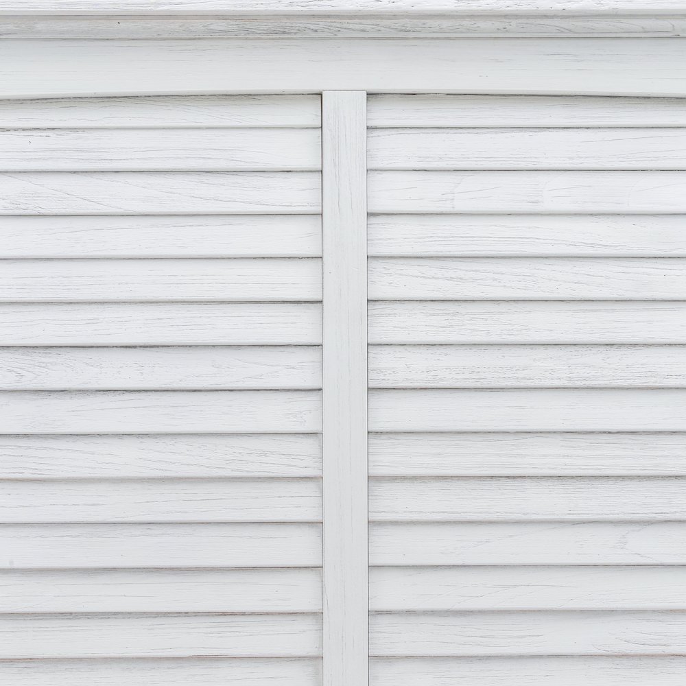 Surfside - Headboard - Twin - Weathered White Finish. Picture 2
