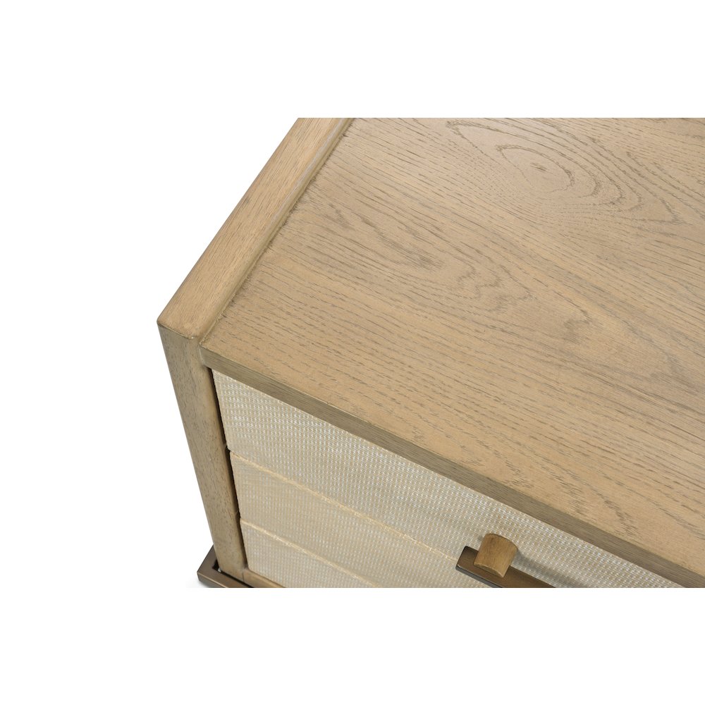 Rio Vista - 61" Credenza with Reversible Panels - Muted Earth Tones and Clay. Picture 7