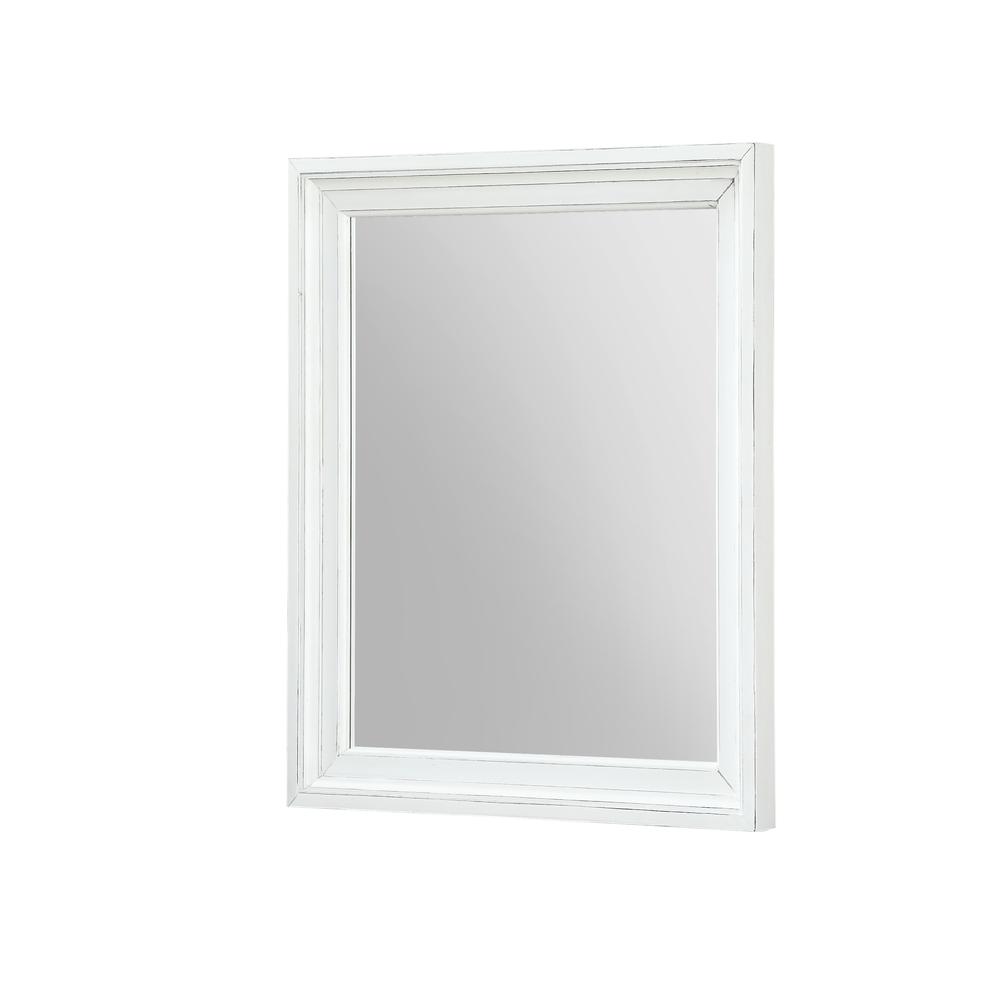 Islamorada - Rectangular Dresser Mirror - Blanc Finish. Picture 5