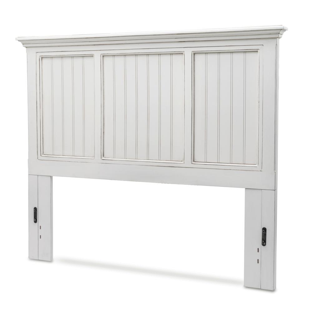 Monaco - Headboard - Queen - Blanc Finish. Picture 5