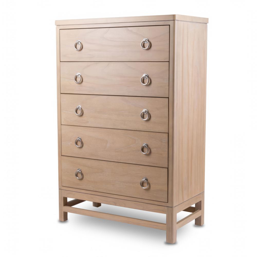 Monterey - 5 Drawer Chest - Sandstone Finish. Picture 1