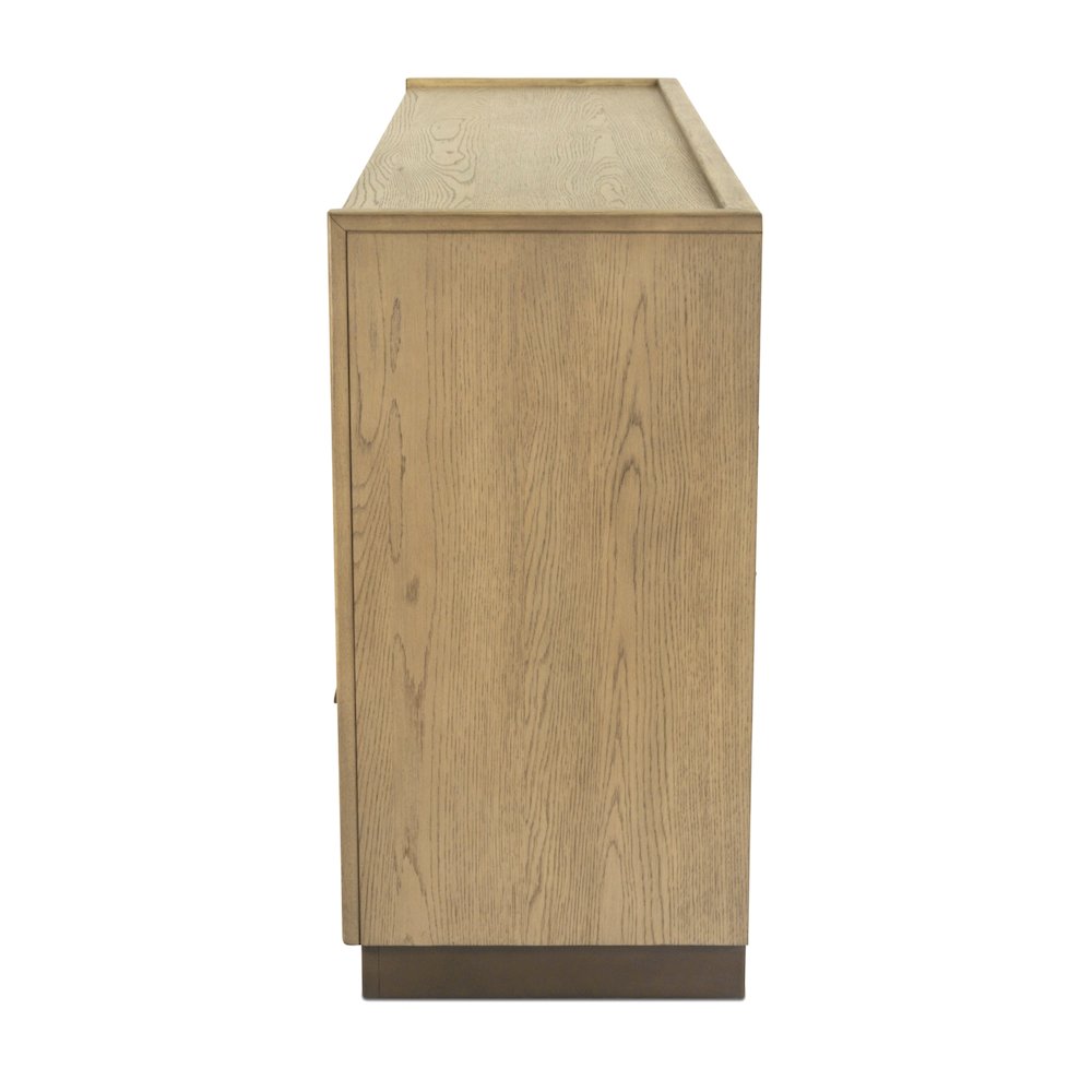 Rio Vista - Woven 6 Drawer Dresser - Muted Earth Tones and Clay Finish. Picture 3