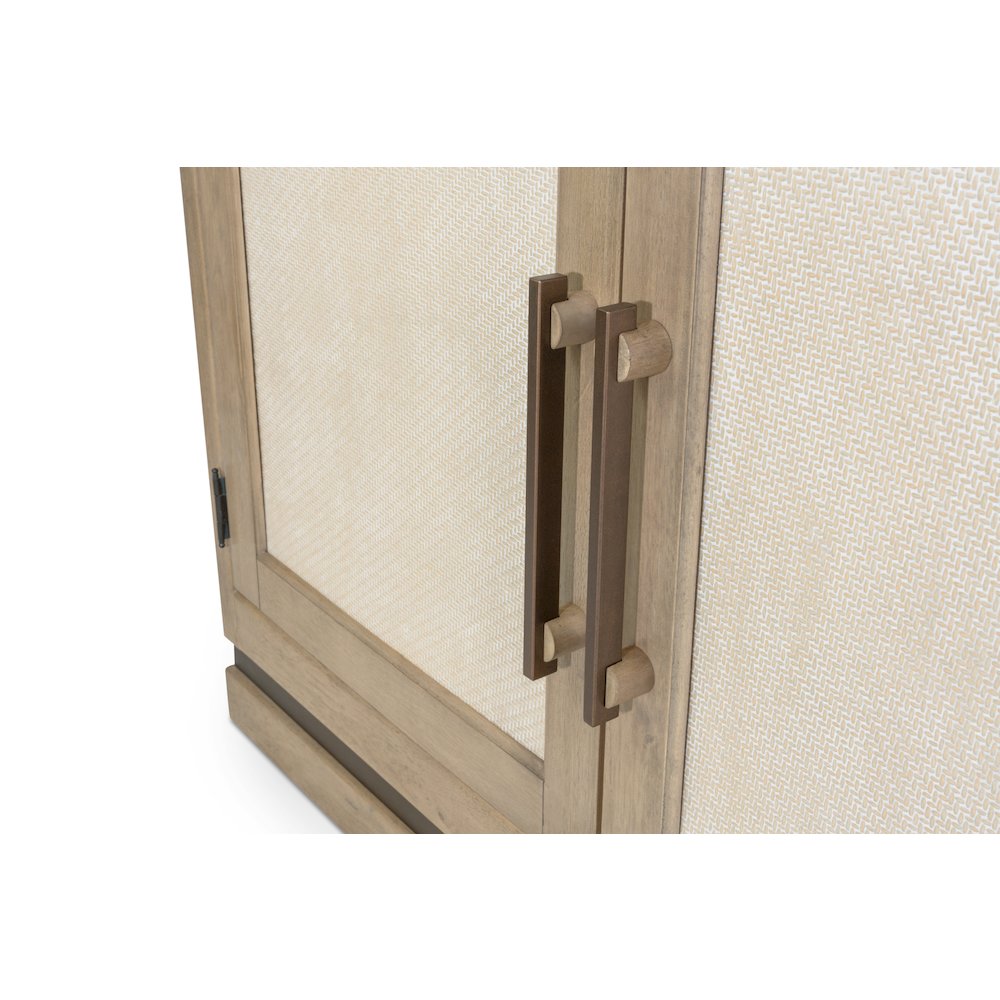 Rio Vista - Bunching Curio with Reversible Panels and Touch Lighting - Muted. Picture 5