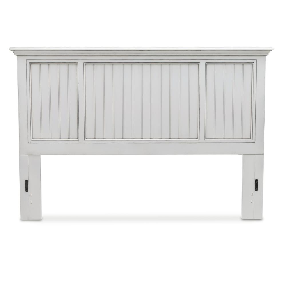 Monaco - Headboard - King - Blanc Finish. Picture 1