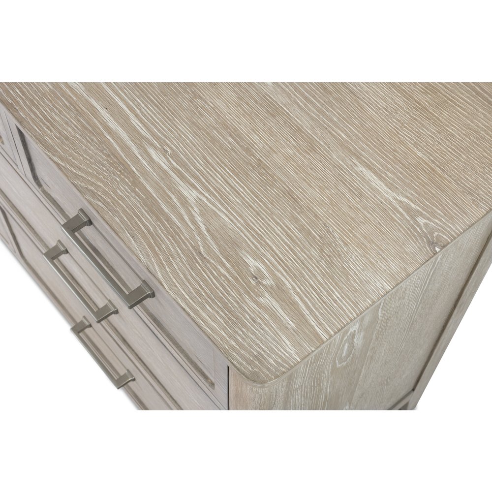 Cape May 7 Drawer Dresser Glazed Driftwood Finish. Picture 6