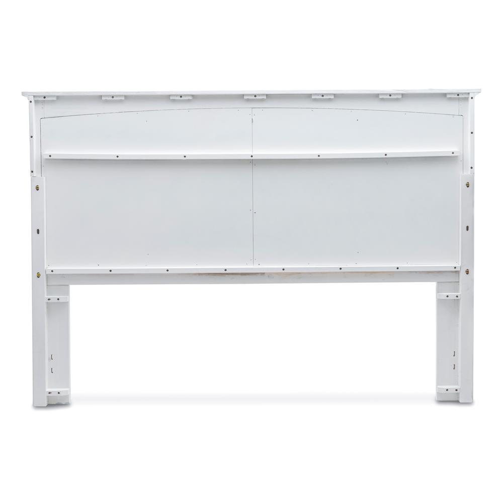 Surfside - Headboard - King - Weathered White Finish. Picture 2