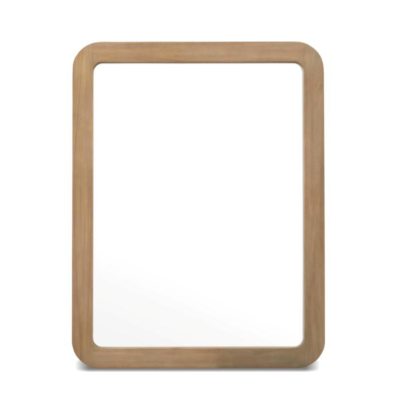 Monterey - Rectangular Wall Mirror - Sandstone Finish. Picture 5