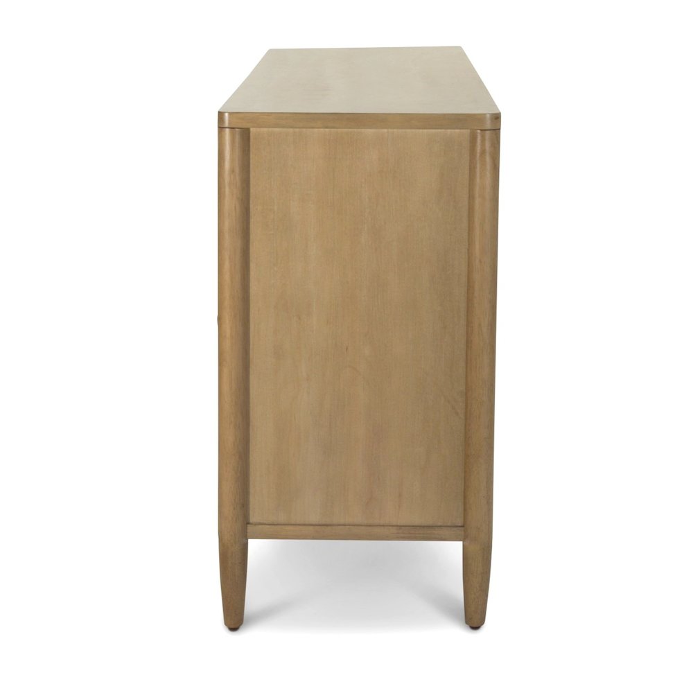 Chatham - 6 Drawer Dresser - Warm Maple Finish. Picture 3
