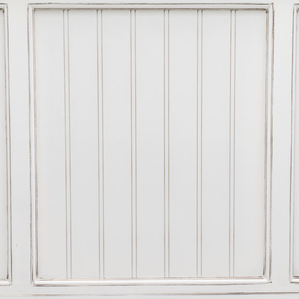 Monaco - Headboard - Queen - Blanc Finish. Picture 3