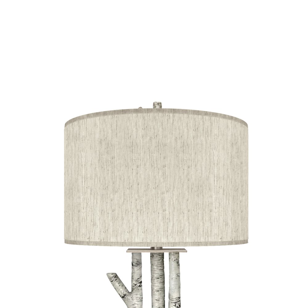 Birchwood Trio - 29.5" Table Lamp with USB - Set of 2 - White Wash Finish. Picture 2