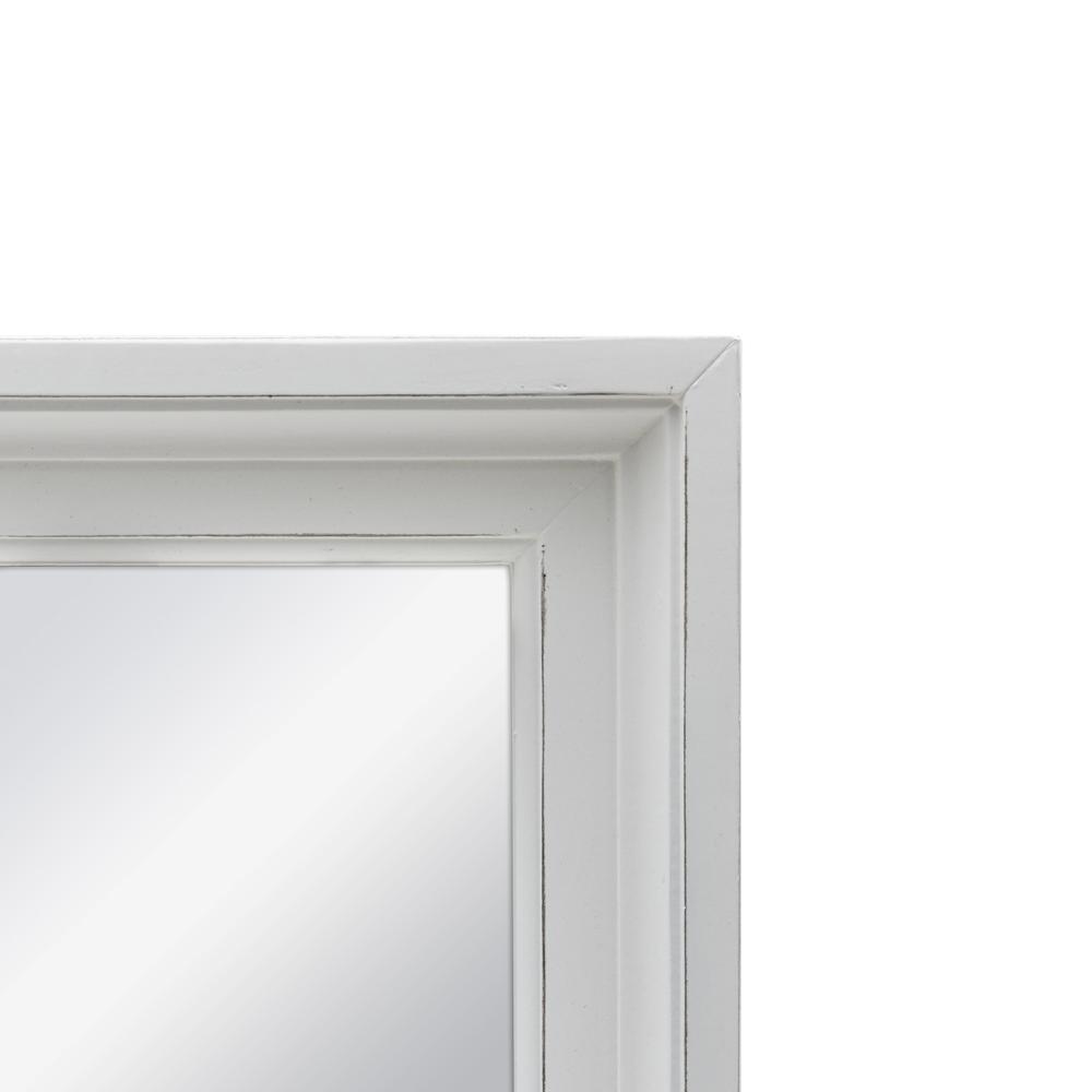 Islamorada - Rectangular Dresser Mirror - Blanc Finish. Picture 3