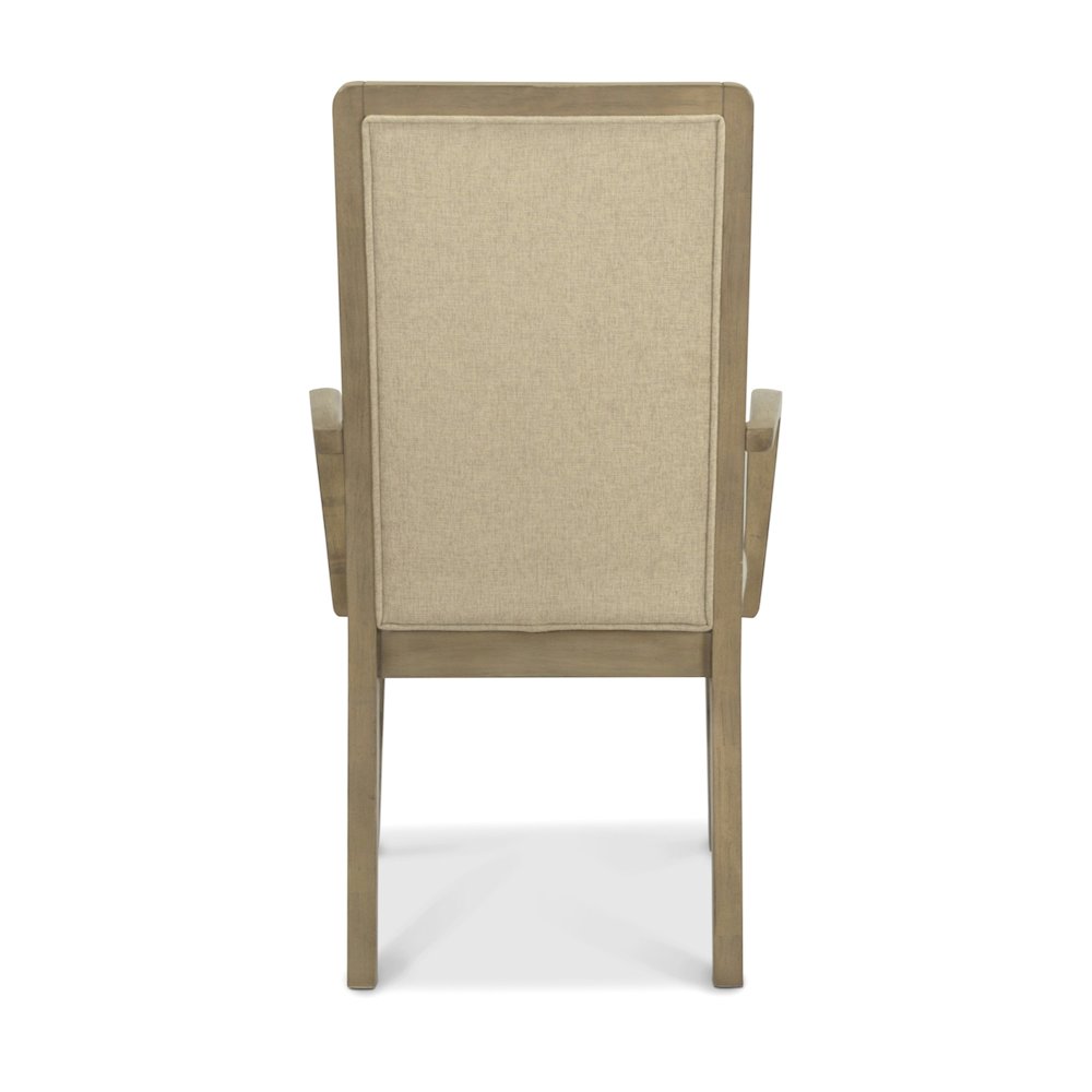 Rio Vista - Upholstered Arm Chair - Set of 2 - Muted Earth Tones and Clay. Picture 4