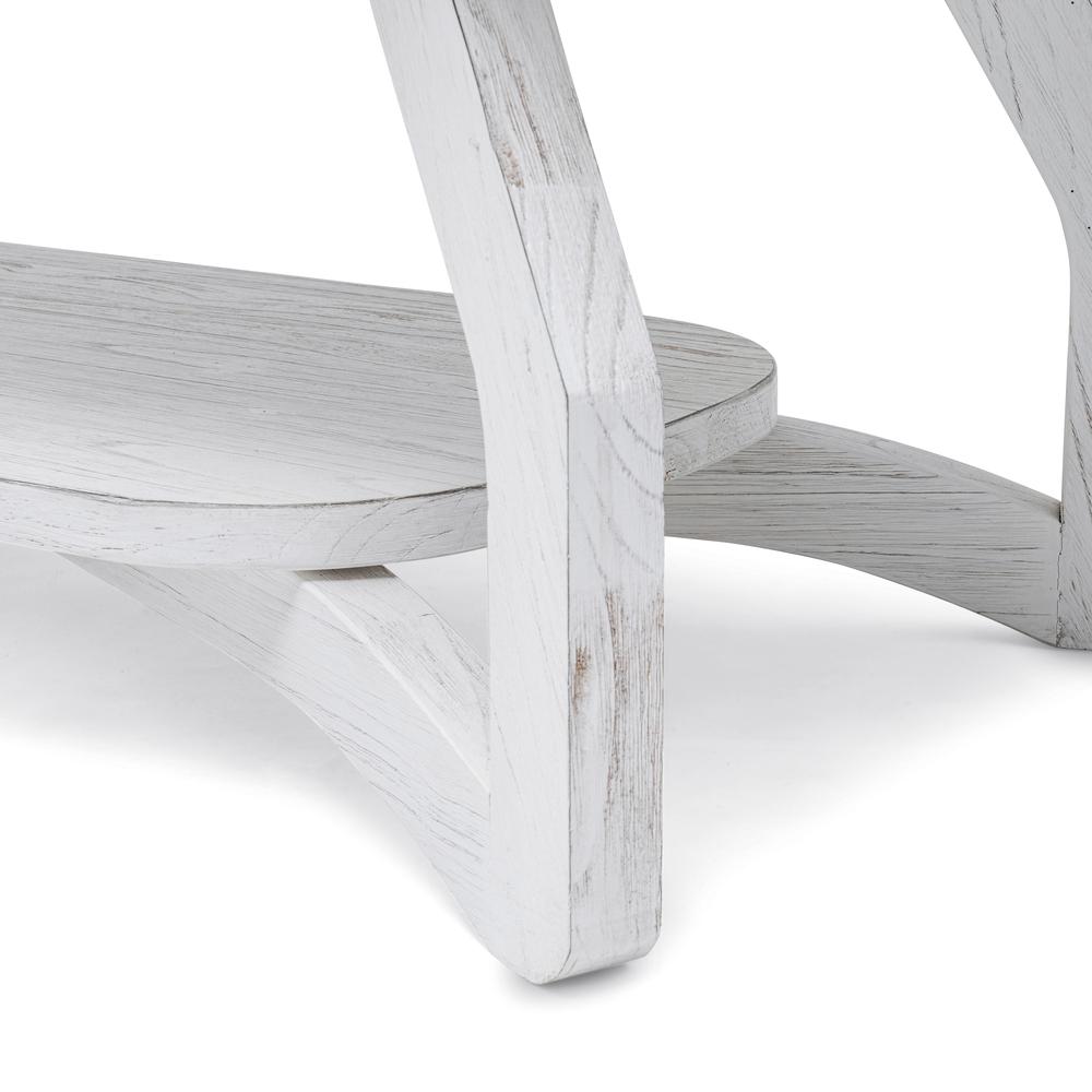 Surfside - Coffee Table - Weathered White Finish. Picture 4