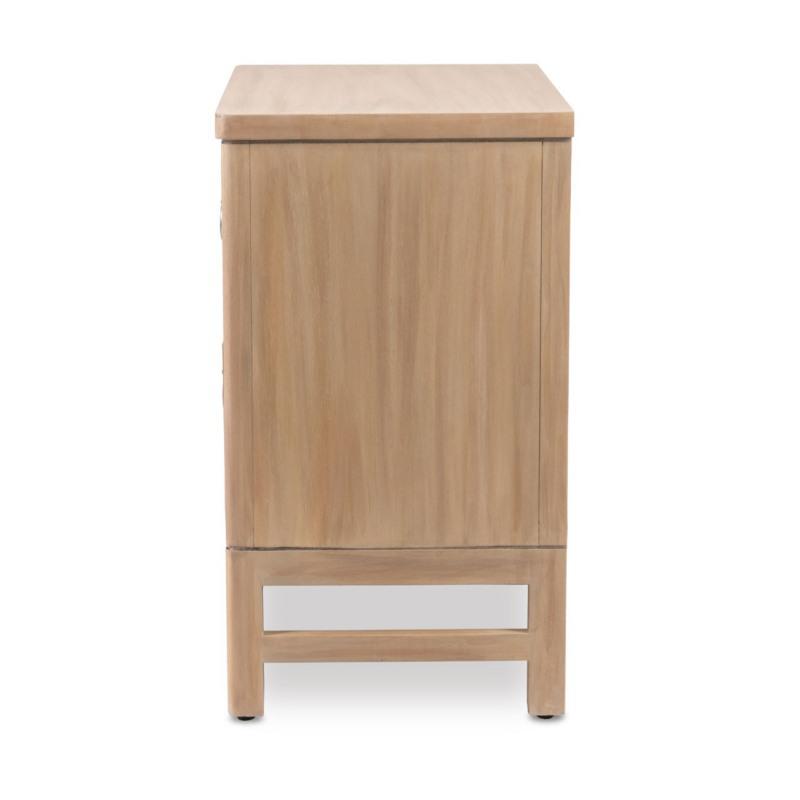 Monterey - 2 Drawer Nightstand - Sandstone Finish. Picture 9
