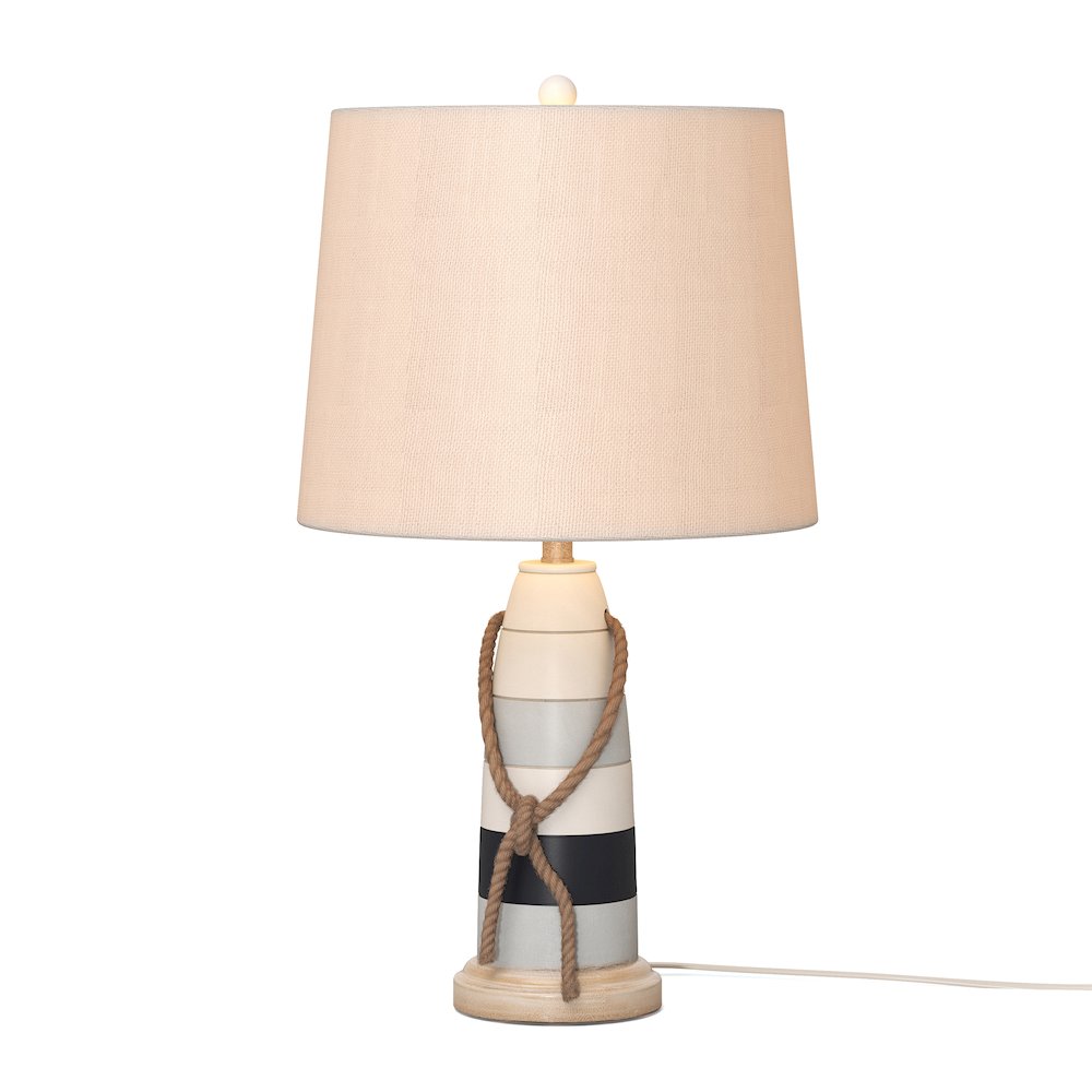 Buoy 27" Poly Coastal Table Lamp, Tri-color, (Set of 2). Picture 3