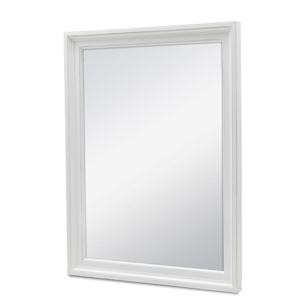 Islamorada - Rectangular Dresser Mirror - Blanc Finish. Picture 4