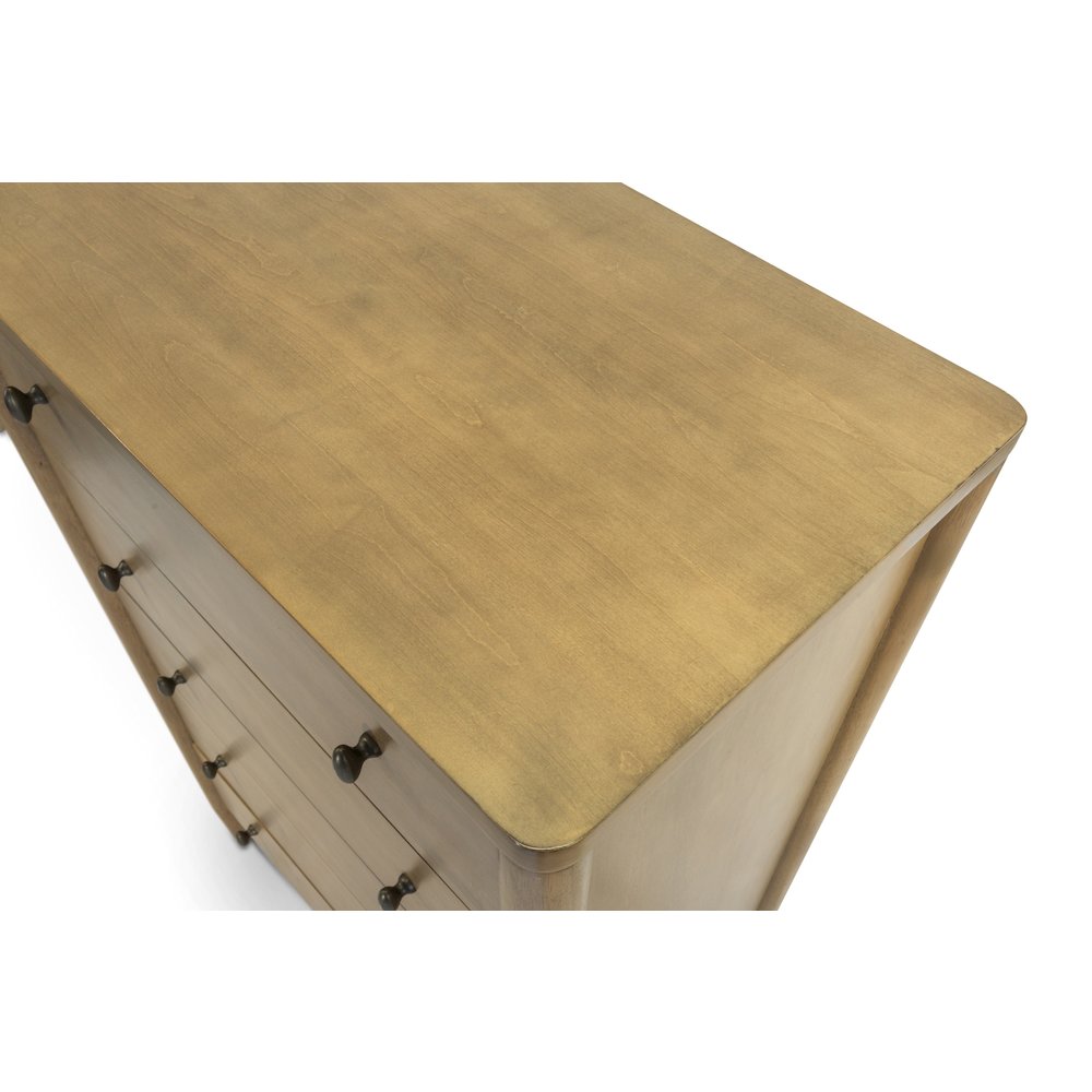 Chatham 5 Drawer Chest. Warm Maple Finish. Picture 6