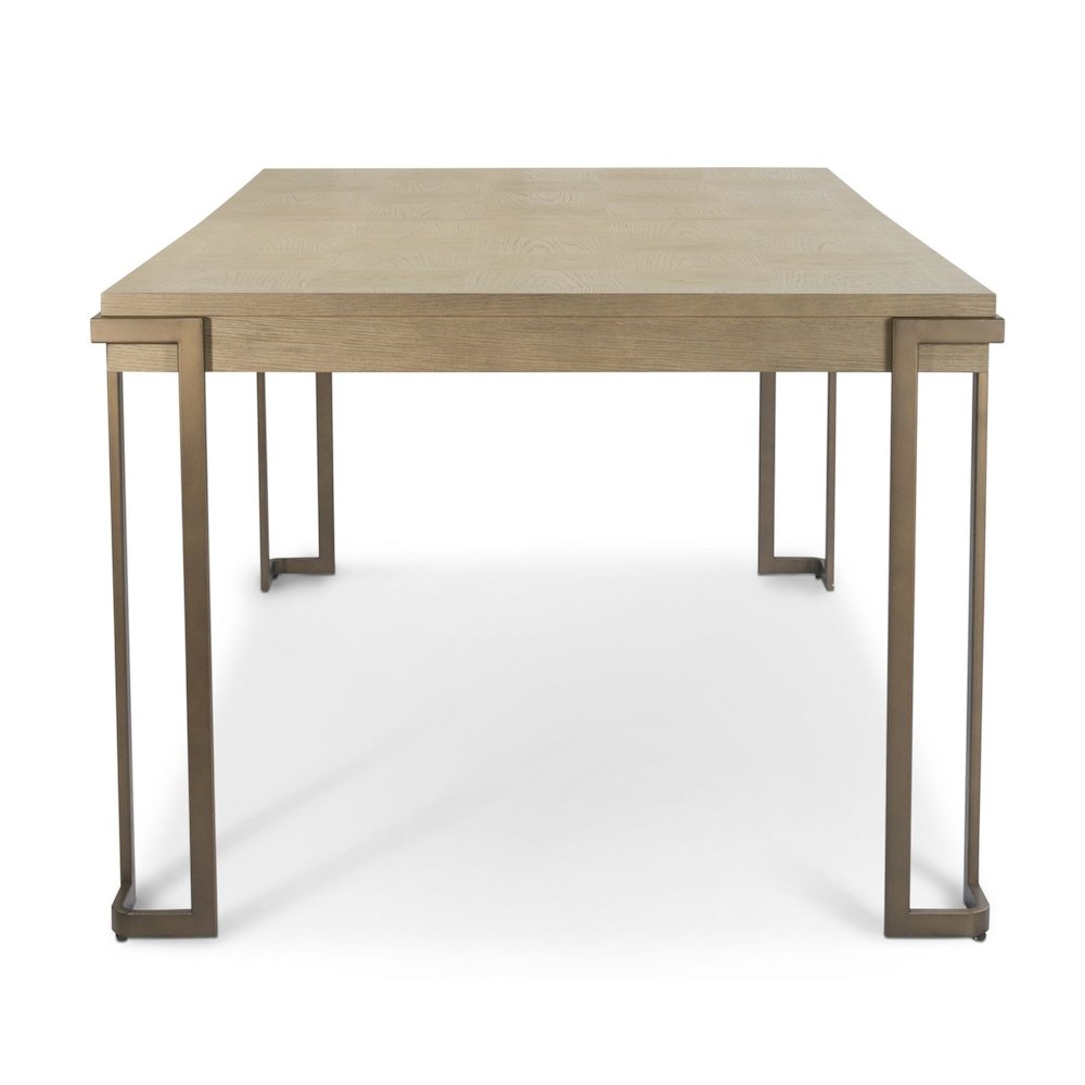 Rio Vista - 68" Rectangular Extendable Dining Table with 18" Self Storing Leaf. Picture 8
