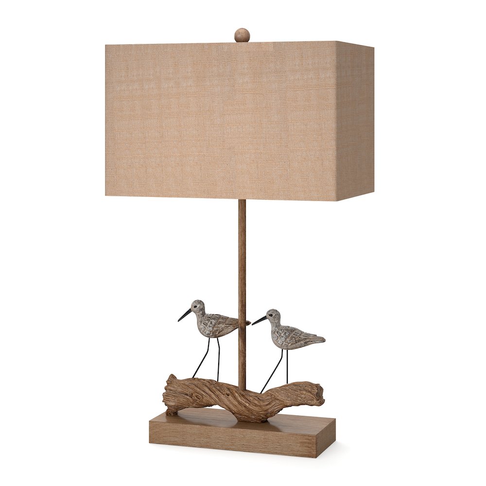 Piper - 28" Coastal Table Lamp - Set of 2 - Natural. Picture 8