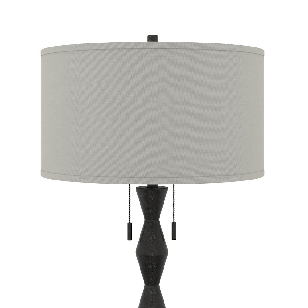 Zenith - 66" Floor Lamp - Black Finish. Picture 2