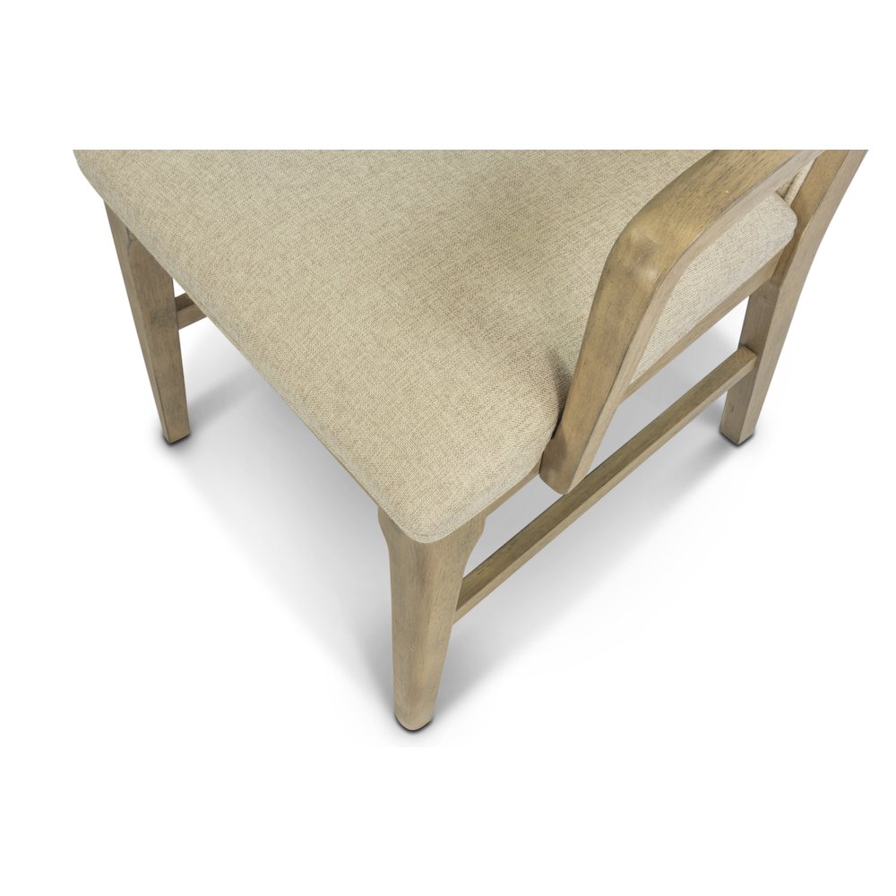 Rio Vista - Upholstered Arm Chair - Set of 2 - Muted Earth Tones and Clay. Picture 5