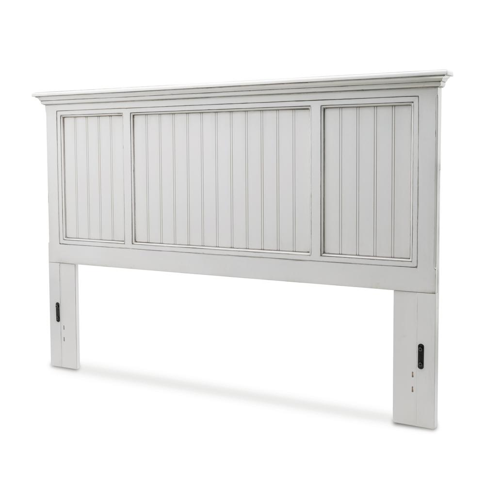 Monaco - Headboard - King - Blanc Finish. Picture 5